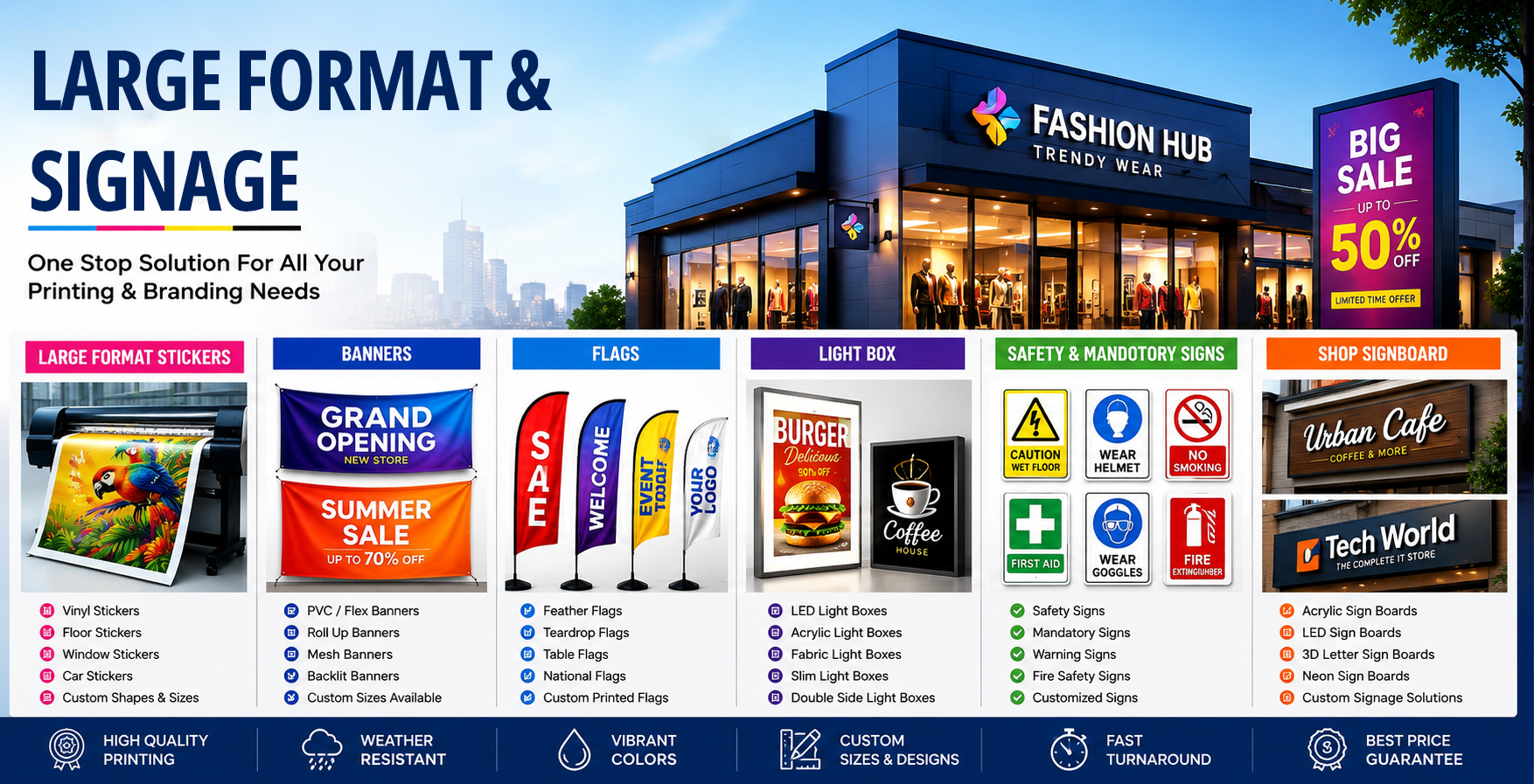 Large Format & Signage