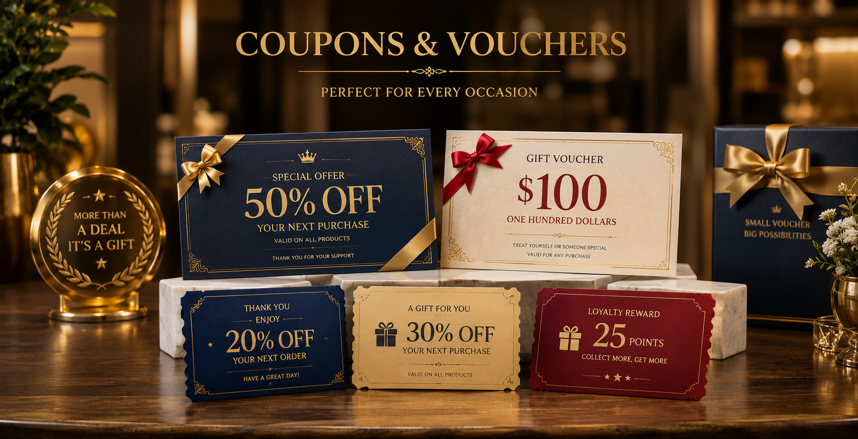Coupons & Vouchers