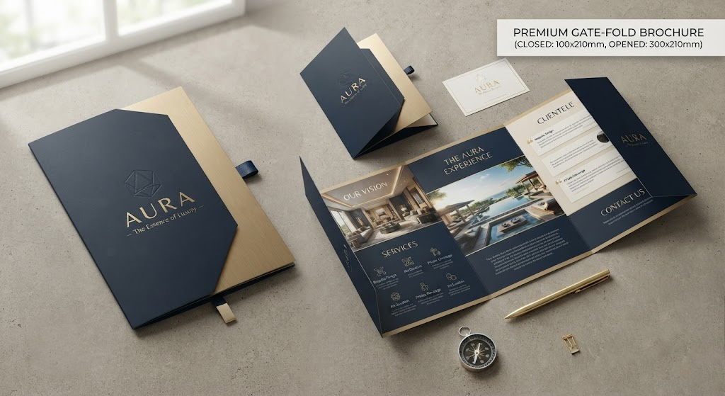 Gate-Fold Brochures
