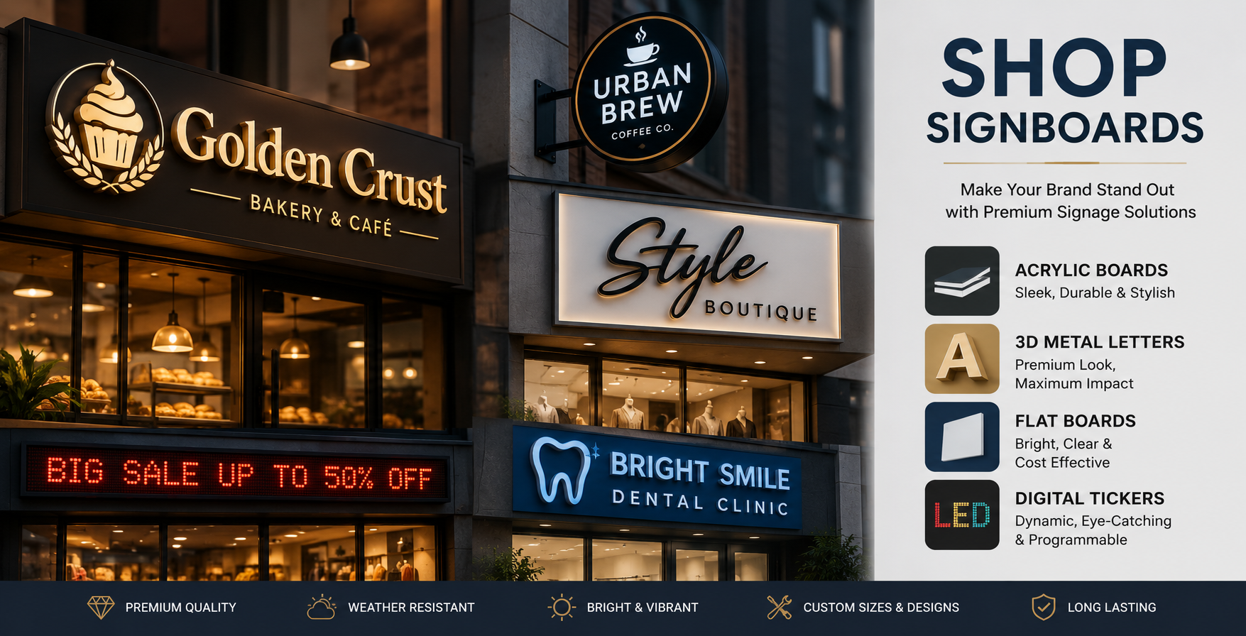 Shop Signboards