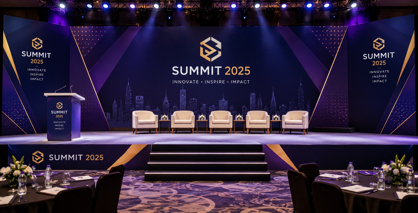 Stage & Podium Branding