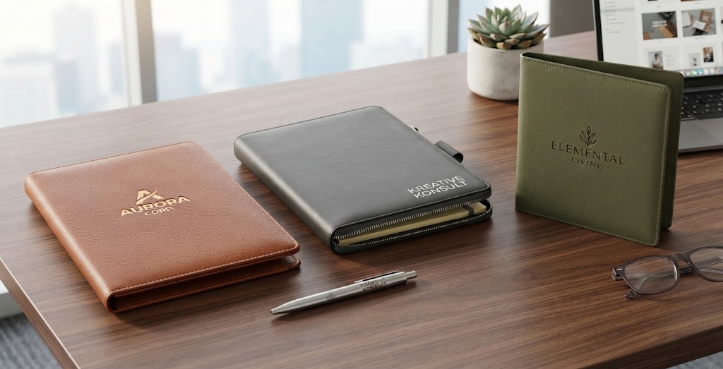 Leather Folders & Portfolios