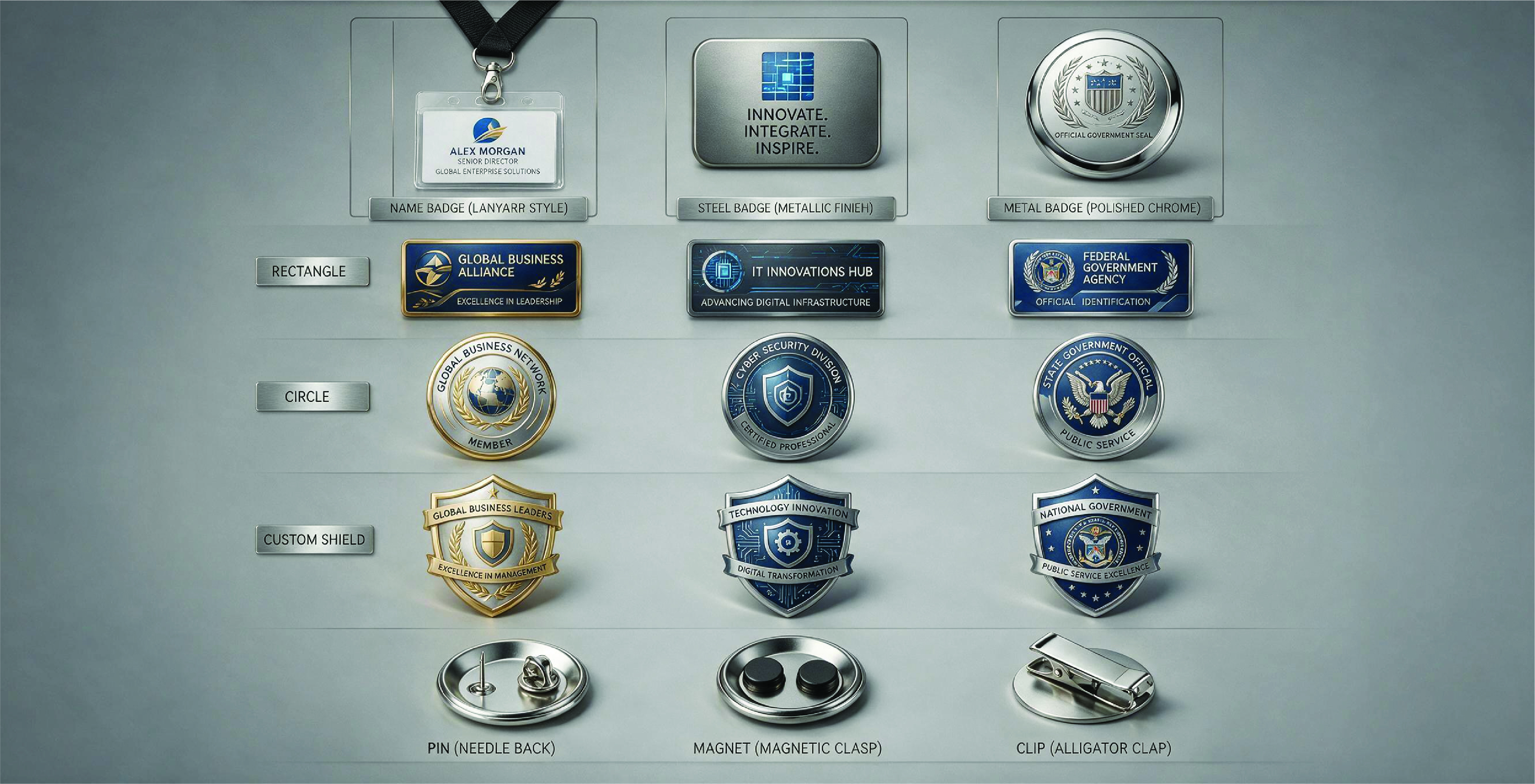 Badges & Pins