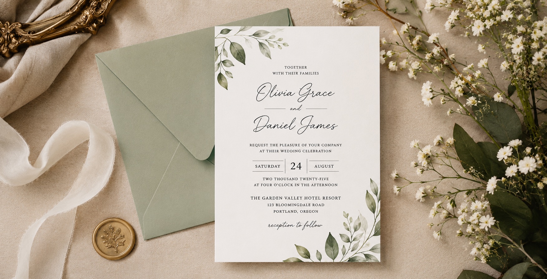 Classic Wedding Invitations