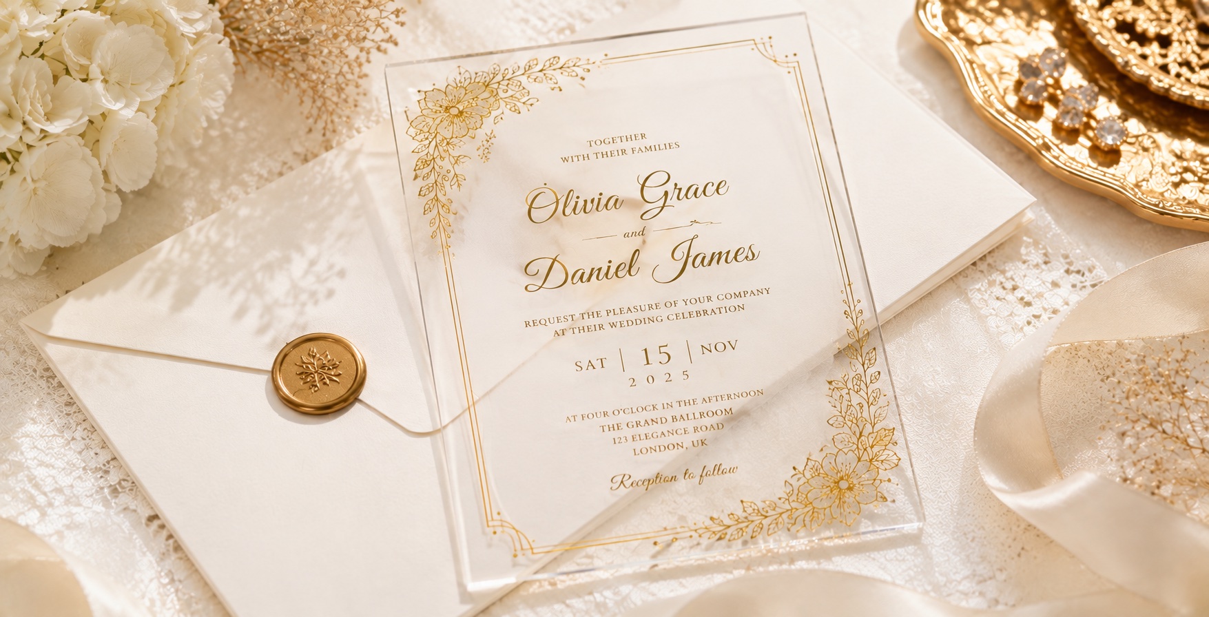 Acrylic Invitations