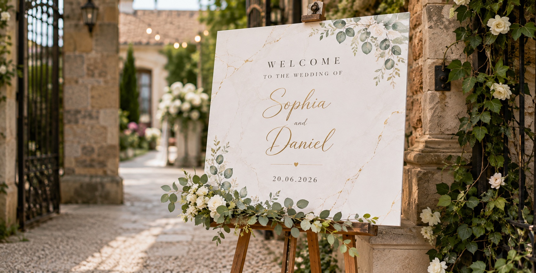 Wedding Welcome Boards