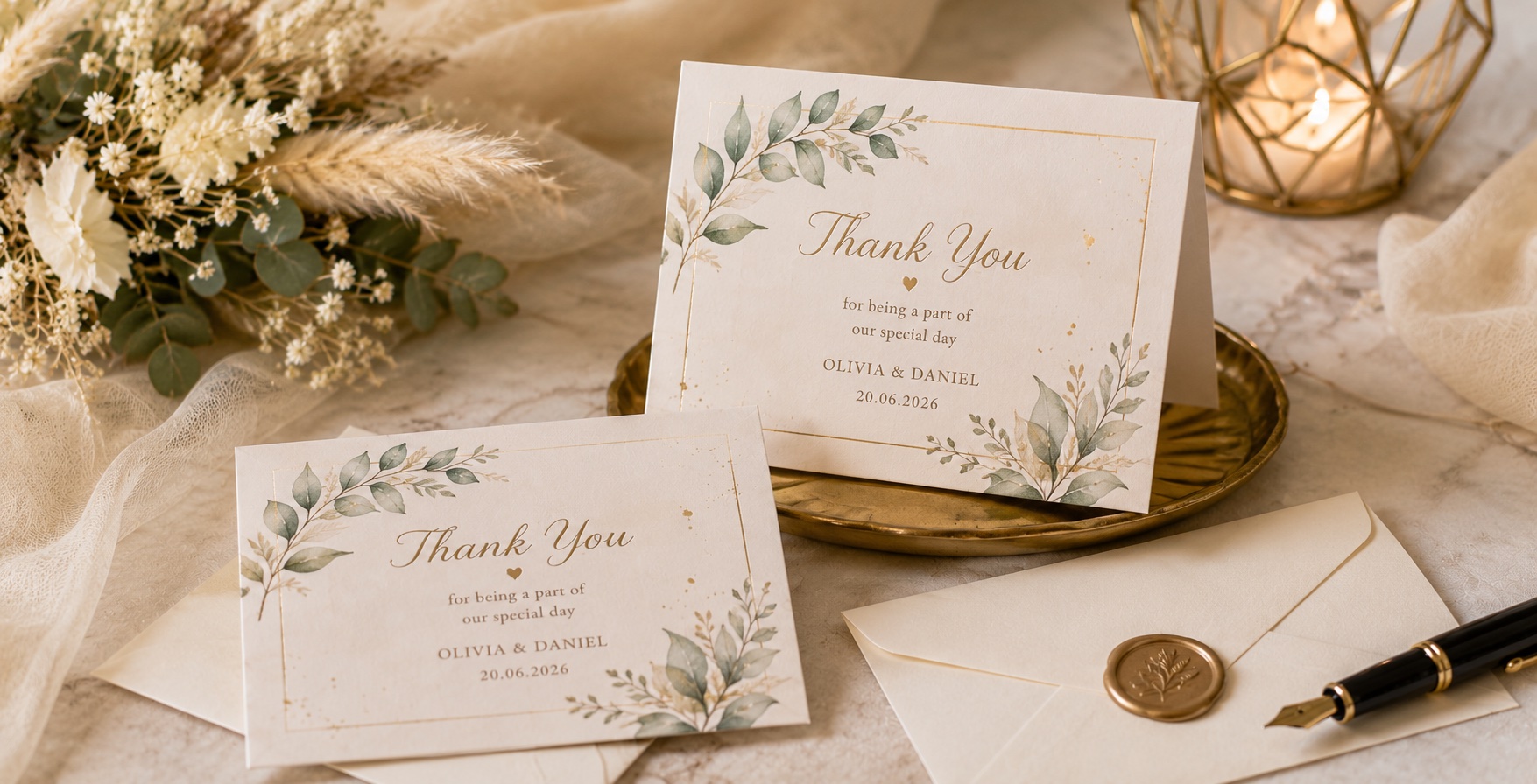 Wedding Thank-You Cards