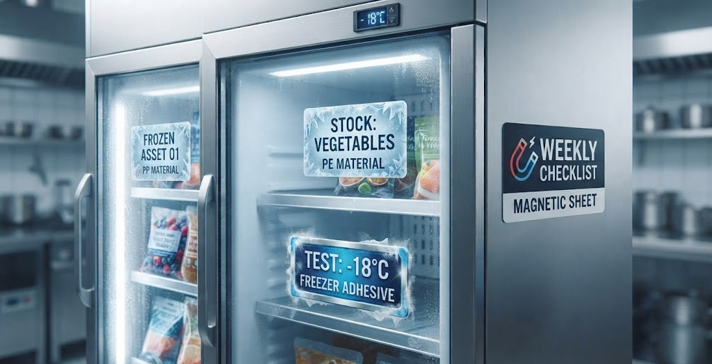 Freezer & Waterproof Labels