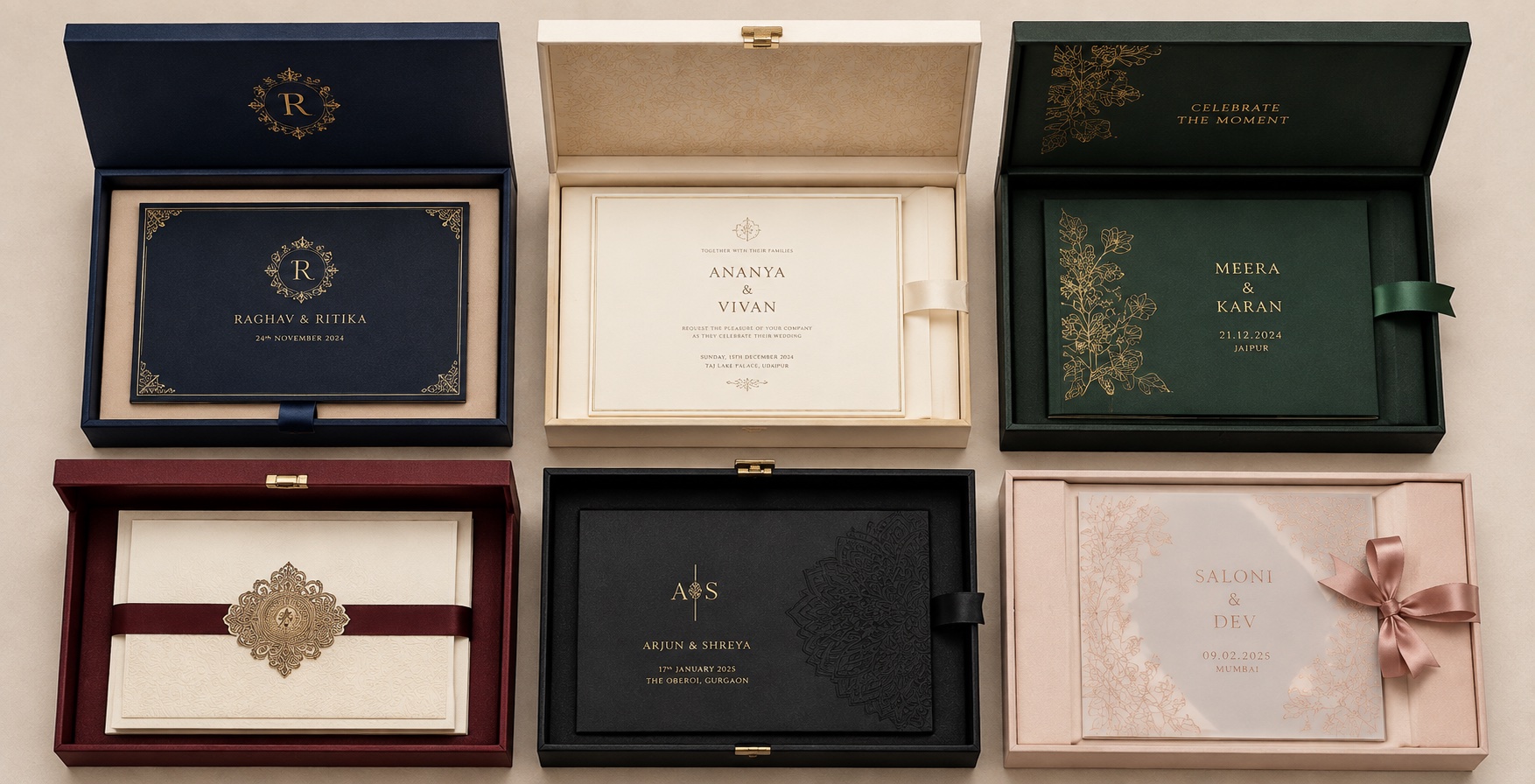 Luxury Box - Invitation