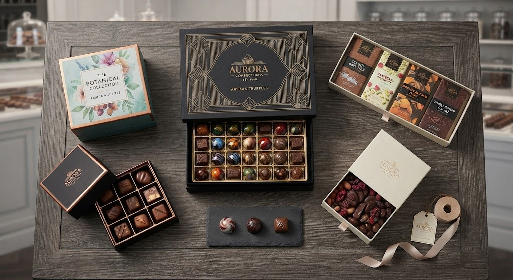 Chocolate & Sweets Rigid Boxes