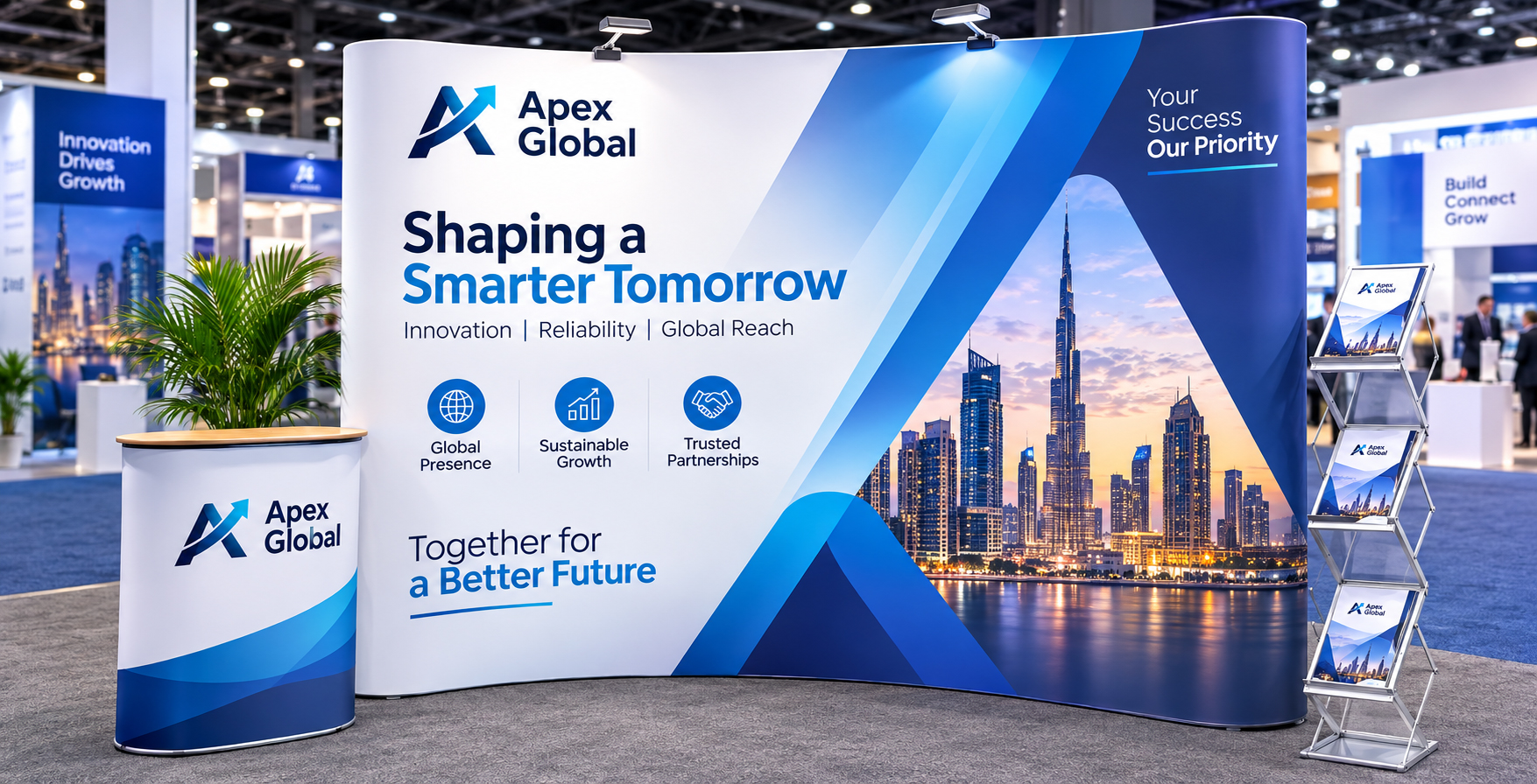 Pop-Up Display Wall